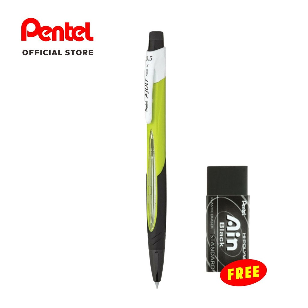 

SET Pensil Mekanik Free Eraser AS305 JOLT+FREE ZEATH06AT
