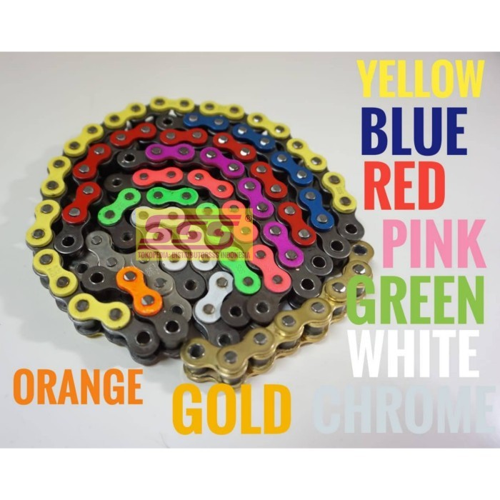 Girset Sss 415 Steel Black Ninja R Ninja Rr Ninja 150 Rantai Sss Gold