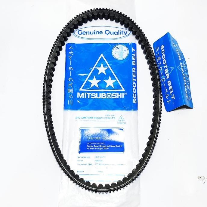 V-BELT VANBELT BELT BEAT 2020 GENIO SCOOPY 2020 ORIGINAL MITSUBOSHI ORIGINAL DAN TERPERCAYA