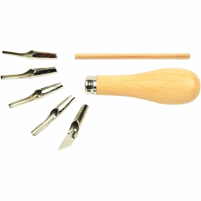 

BRG BARU V-Tec Lino Cutter Set 5 VT-195