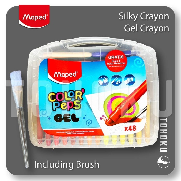 

HRG DISKON Silky Crayon Maped - Gel Crayon - Maped Twist Crayon