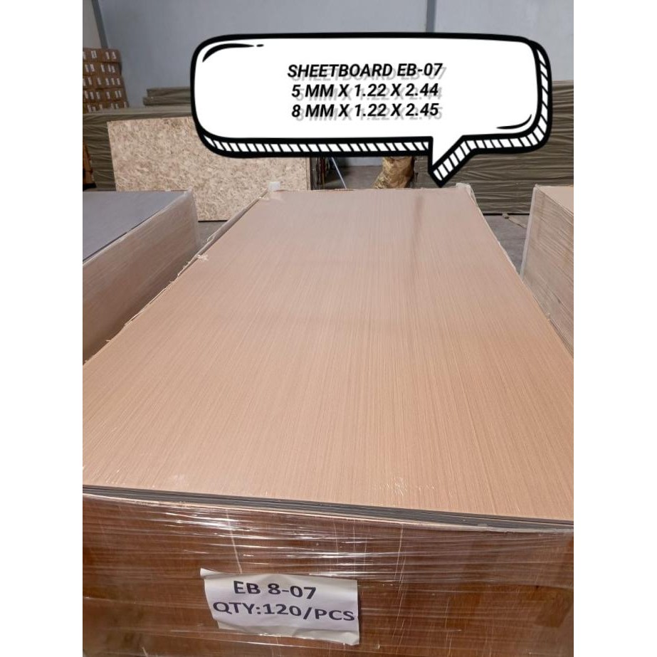 SHEET PVC BOARD WARNA 5MM / WALLBOARD WALLPANEL DINDING EB