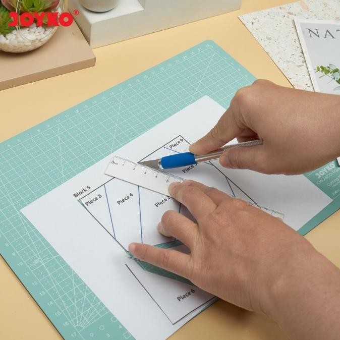 

Discount Cutting Mat Pastel A4 Joyko Alas Potong Cm-A4Co Neo