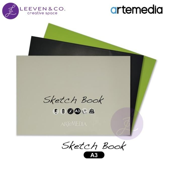 

HOT PROMO ARTEMEDIA SKETCH BOOK 150GSM A3
