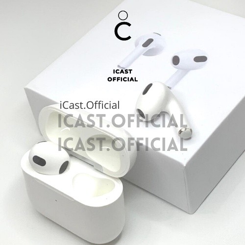 HOT DEALS iCast TWS 3rd Edition Wireless Charging Case TWS Bluetooth [Free Silicone Case]