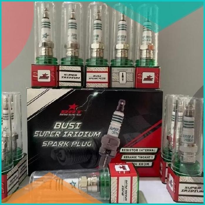 BUSI IRIDIUM BRT VARIO125 VARIO150 NMAX AEROX LEXI R15 CBR150 R25 VIXI