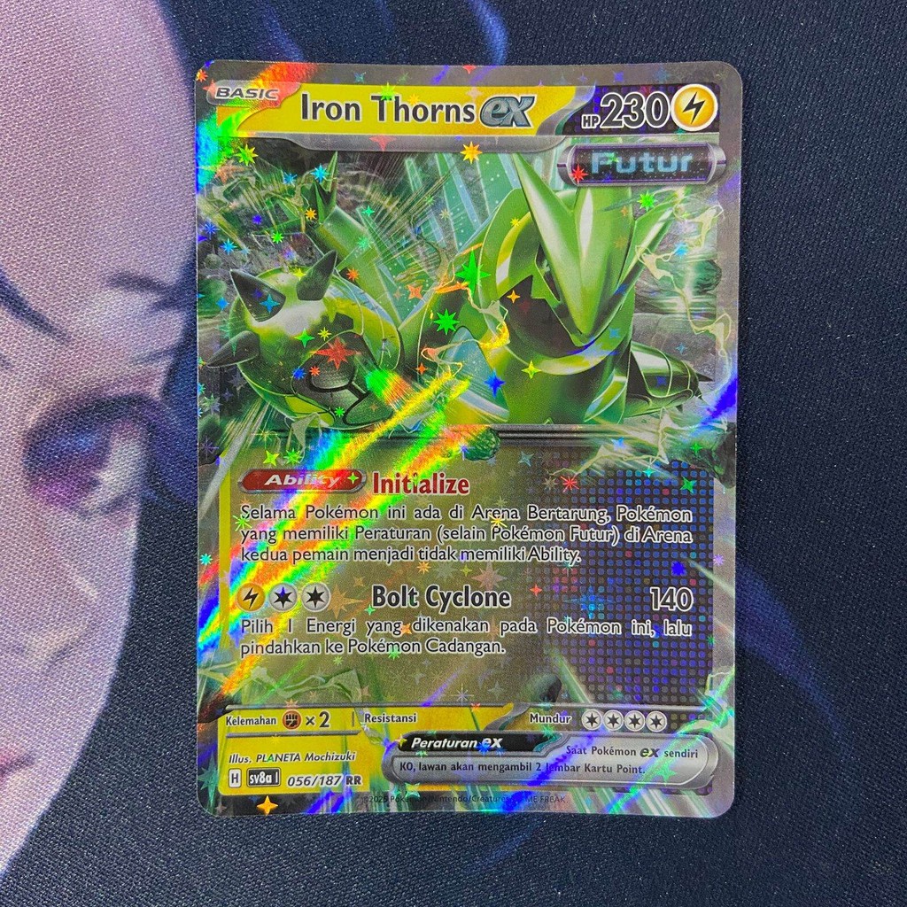 pokemon (ID) iron thorns ex - SV8a 056/187 - RR