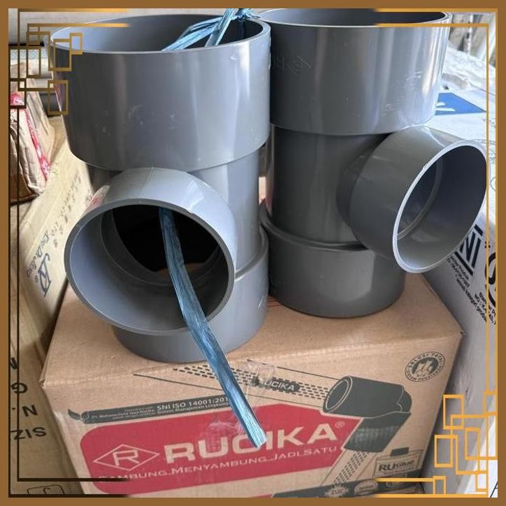 [SMM] TEE 6 X 4" INCH RUCIKA D DV REDUCER REDUCING REDUSER TEE 6X4 DIM