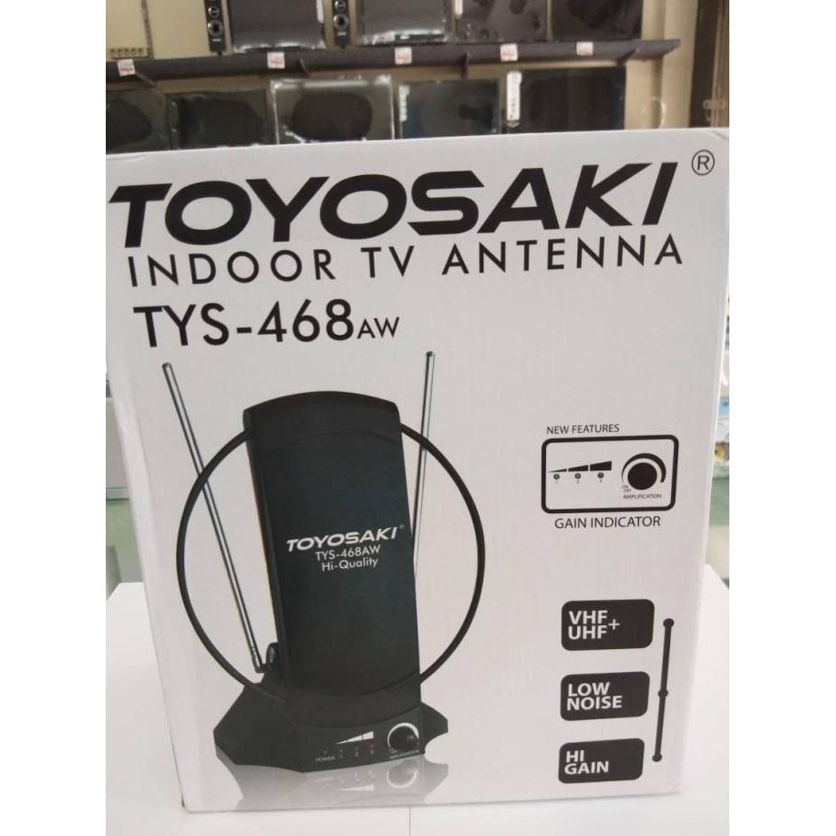ANTENA INDOOR BOOSTER TOYOSAKI TYS 468 AW HEMAT