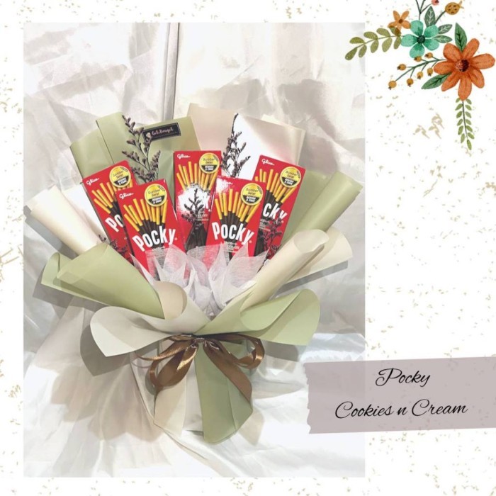 

BUKET POCKY BOUQET POCKY HADIAH BISKUIT WISUDA HARI GURU