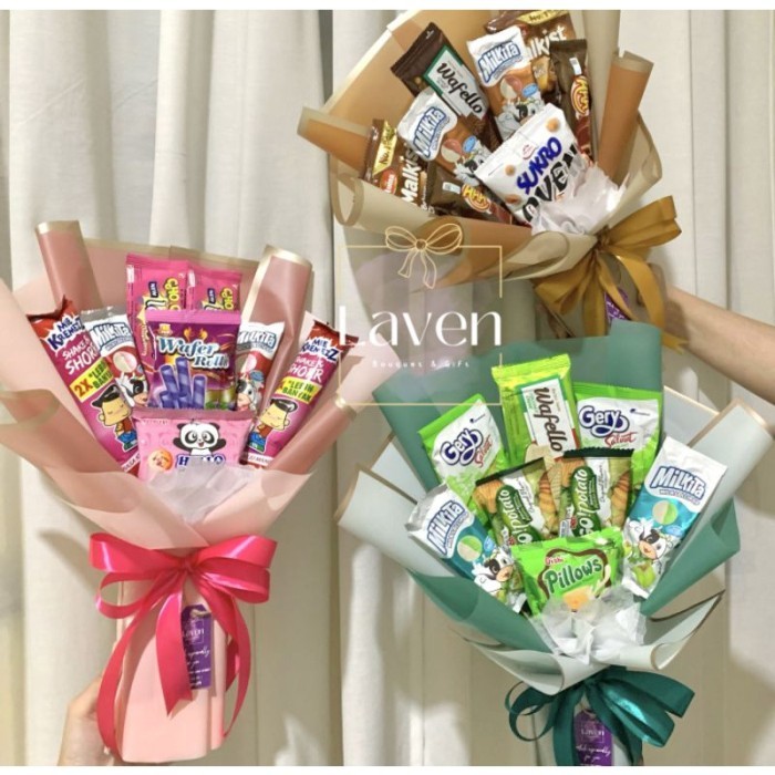 

BUKET SNACK READY / BUCKET SNACK / SNACK BOUQUET