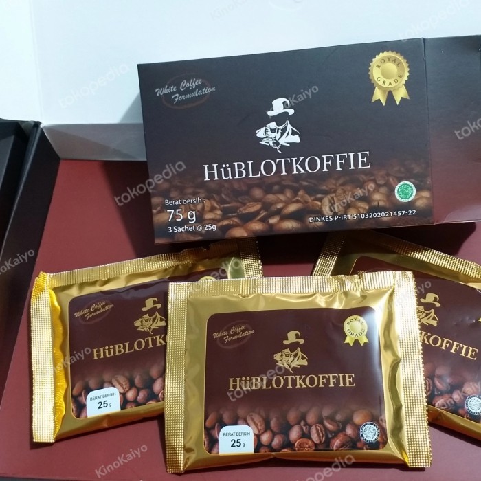 

PROMO! Hublotkoffie Hublot Kopi isi 3 sachet ( Morgan Coffee )