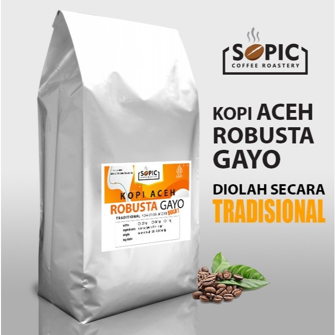 

TERLARIS! Kopi Aceh Robusta Gayo 500 gr