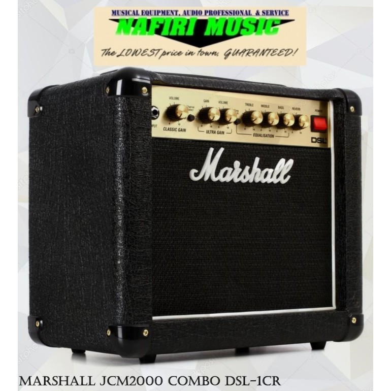 HOT SALE Marshall JCM2000 DSL1CR 1x8" 1-watt Tube Combo Amp