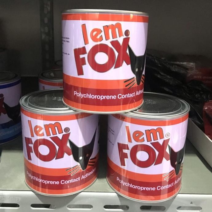 

Promo Lem fox merah 1kg (600ml) COD