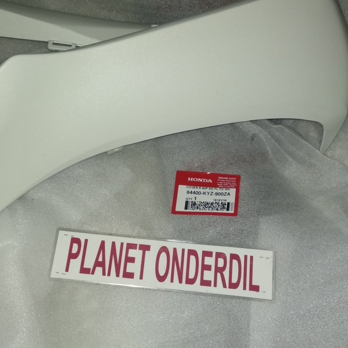 Sayap Kiri Cover Samping Cover Body Supra X 125 Helm In Orginal Ahm