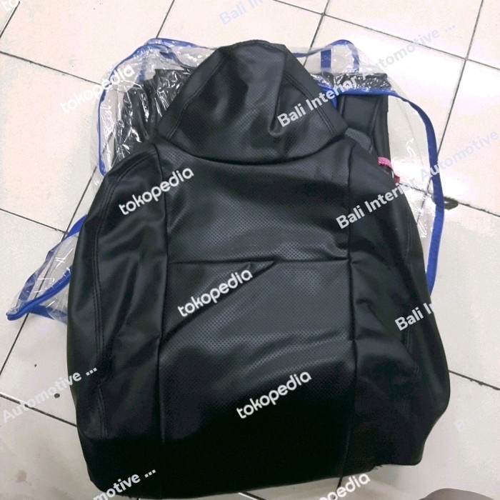 Sarung Cover Jok Hitam FERRARI CALYA/SIGRA 2016-2023 Ready Stock