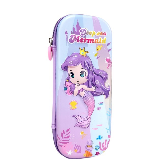 

Kotak pensil unicorn 3D timbul tempat pensil anak perempuan Kelinci