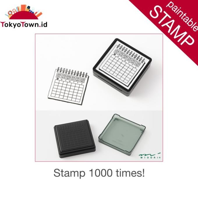 

Midori Stamp Calendar For Notebook And Diary Original Dan Terpercaya