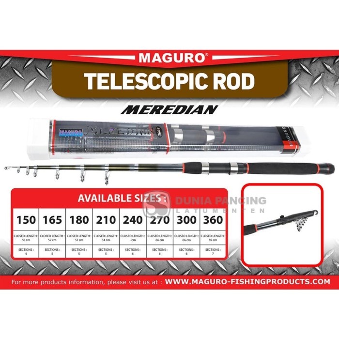 Joran Antena Maguro Meredian