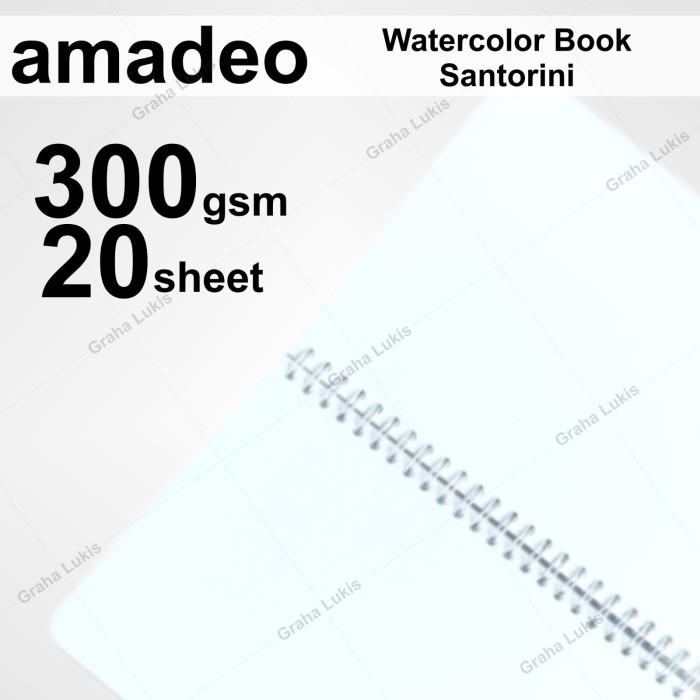 

SALE TERLARIS WATERCOLOR BOOK SANTORINI A5 300 GSM READYY