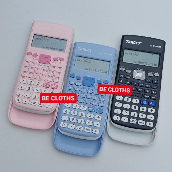 

Target AC-770 PRO kalkulator Scientific Ilmiah Kuliah Sekolah AC 770