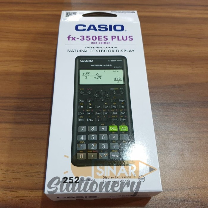 

Kalkulator scientific casio fx 350es plus 2