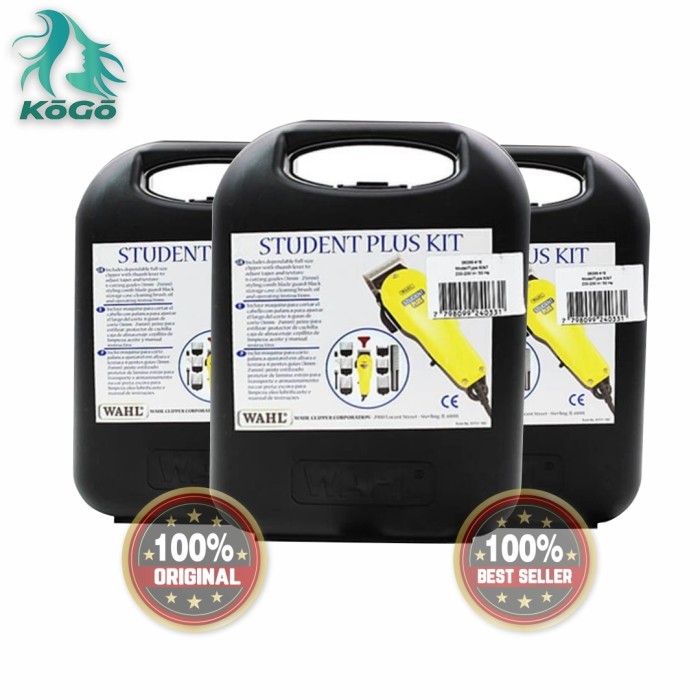 WAHL STUDENT KIT PLUS ORIGINAL USA / MESIN CLIPPER WAHL