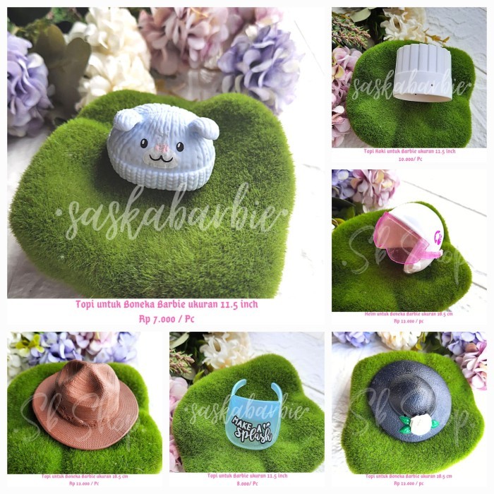 Tb 009 - Topi Boneka - Doll - Mainan Anak Perempuan