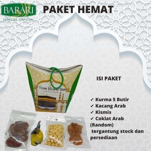 

[Isi 50 Pcs] Paket Oleh Oleh Haji Dan Umroh Goody Bag