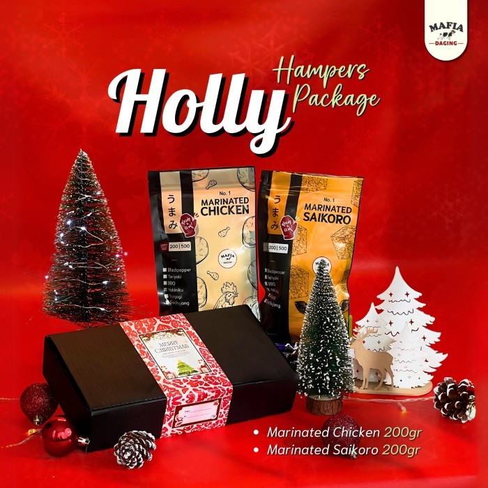 

Mafia Daging Christmas Hampers Meat - Holly