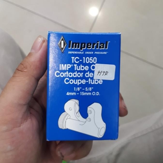 

TERLARIS TUBE CUTTER IMPERIAL TC-1050 1/8" - 5/8