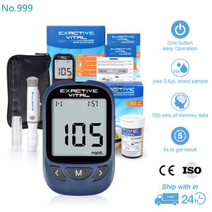 LabTestKit EXACTIVE VITAL blood glucose set blood glucose test blood glucose meter with diabetes tes