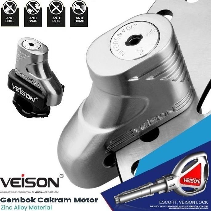 TERMURAH KUNCI GEMBOK REM CAKRAM SEPEDA MOTOR / DISCBRAKE LOCK MOTOR YAMAHA MIO