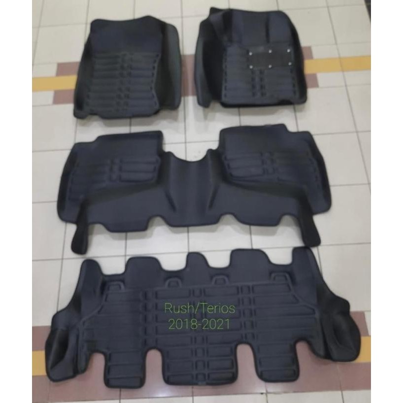 Karpet 5D All New Terios 2018 - 2021 Premium 3 Baris  SALE