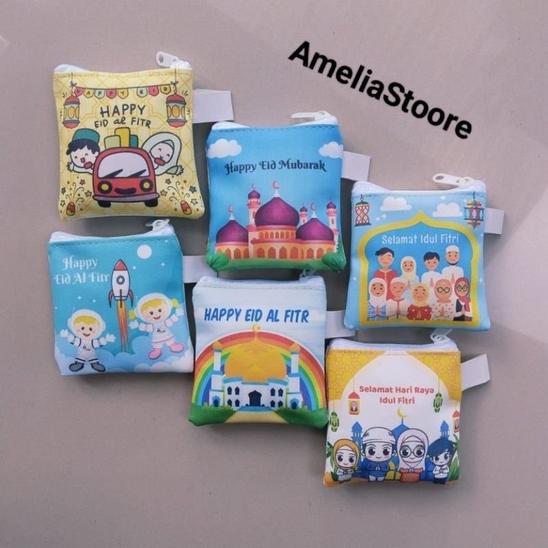 

( 1 Lusin Isi 12 Pcs ) Amplop Lebaran Angpou Lebaran Dompet Kotak Koin Lebaran