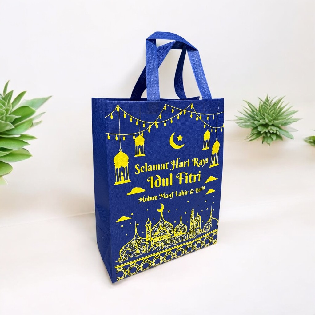 

(12 Pcs) Tas Hampers Idul Fitri Jumbo Ukuran 30x40x15 cm