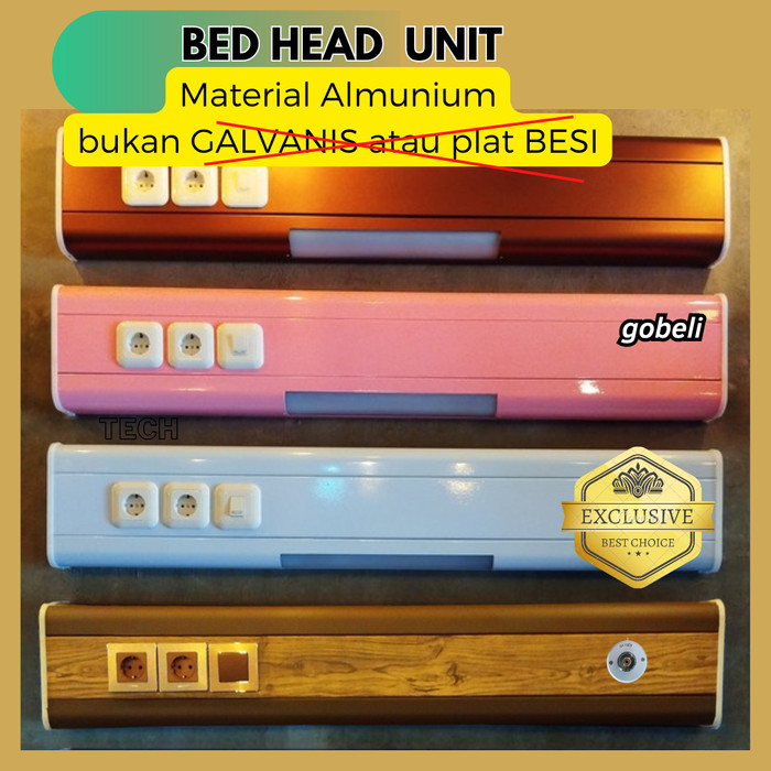 Bed Head Panel Rumah Sakit - Bed Head Unit Ruangan Pasien Rumah Sakit