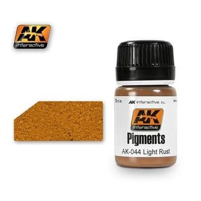 

Promo AK 044 - PIGMENT LIGHT RUST - diorama model kitt paint COD
