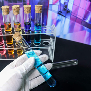 

LabTestKit 15x100 Mm Transparent Laboratory Transparent Plastic Test Tube with Cork Cap School Laboratory Supplies Wedding Gift Tube 10pcs Brand New