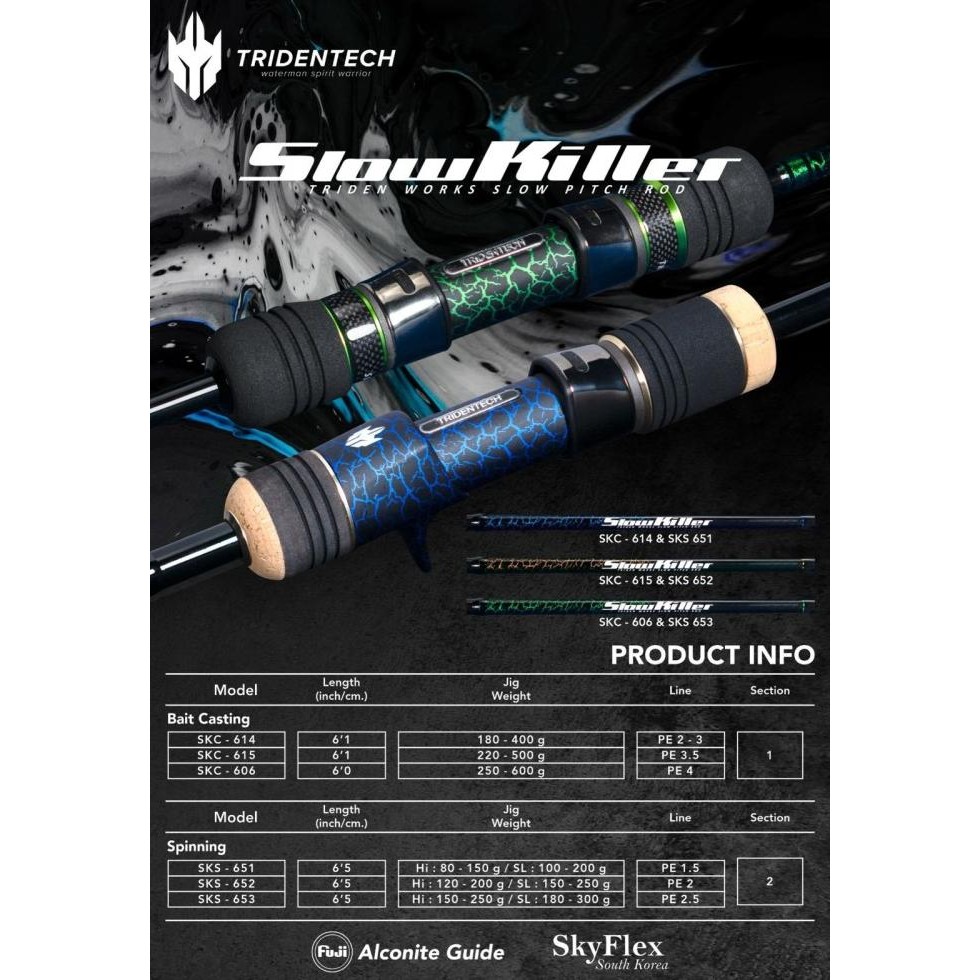 JORAN TRIDENTECH SLOWKILLER - OH & SPINNING SALE