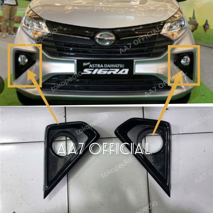 cover foglamp sigra facelift 2019 2020 2021 2022 2023