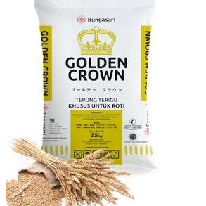 

Bungaari Golden Crown Tepung Teru Huu Untu Roti 25 G