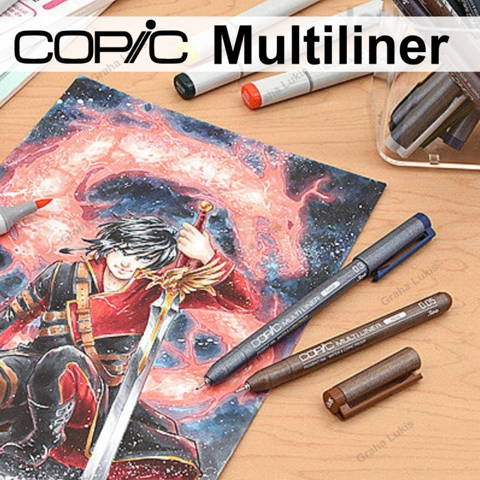 

TERMURAH Copic Multiliner Brown ukuran 003 - 05