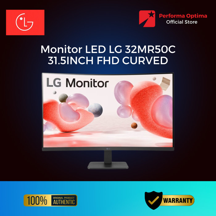 Monitor LED LG 32MR50C 31.5INCH FHD CURVED - POK