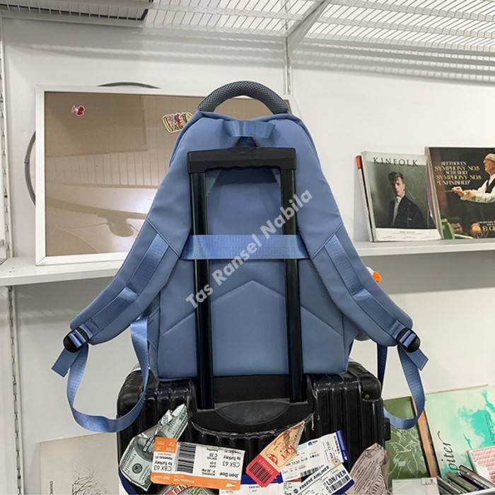 Tas Ransel Sekolah Anak Perempuan SMP SMA Wanita Premium Anti Air