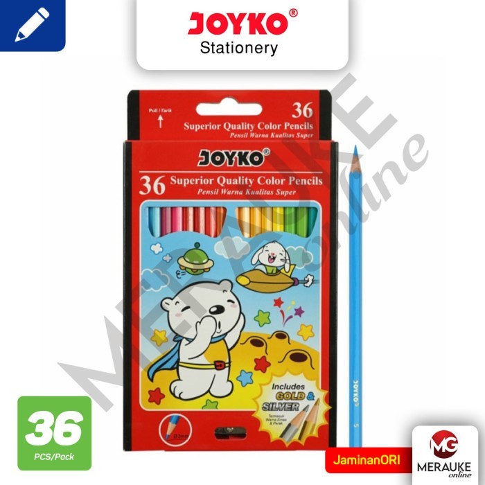 

TERMURAH Pensil Gambar JOYKO CP-36 PB 36 Warna