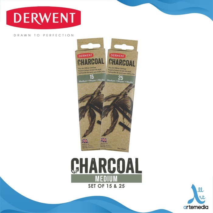 

HRG DISKON Balok Arang Derwent Willow Charcoal Medium