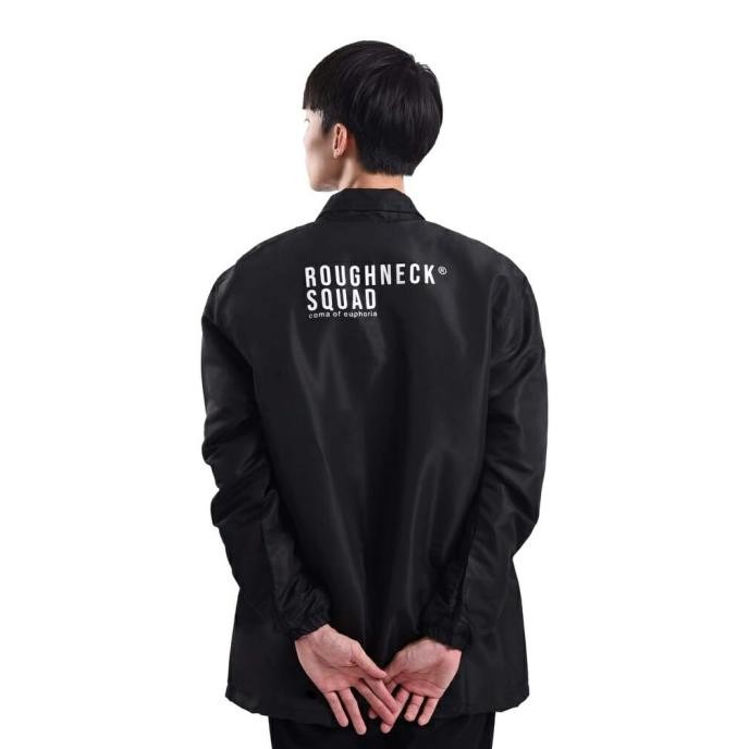 ROUGHNECK CJ120 BLACK COMA OF EUPHORIA COACH JACKET STOK TERBATAS