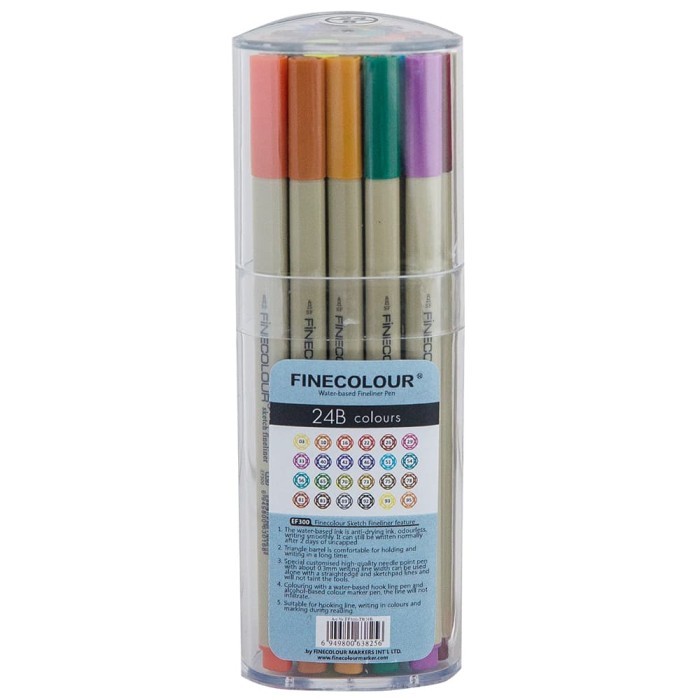 

BRG BARU Finecolour Sketch Fineliner EF300 set 24B